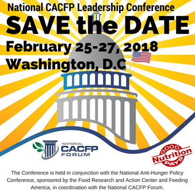 CACFP Leadership and Anti-Hunger Policy Conference