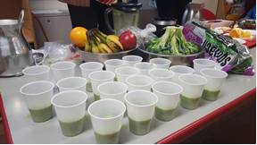 Green Smoothies at Liyu Home Child Care